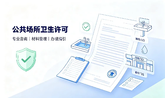 公共场所卫生许可证